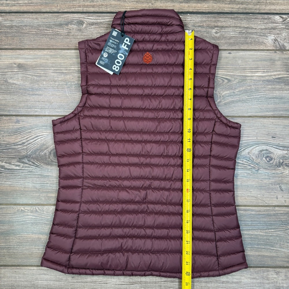 Stio Pinion Down Vest Womens Size Small Lodge Beam 800 Fill HyperDRY Puffer - Picture 8 of 8